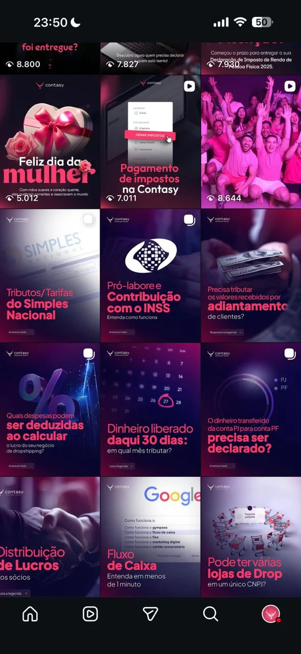 Perfil de Contasy antes