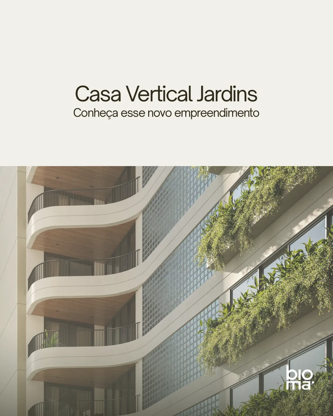 Carrossel Casa Vertical Jardins, capa alternativa