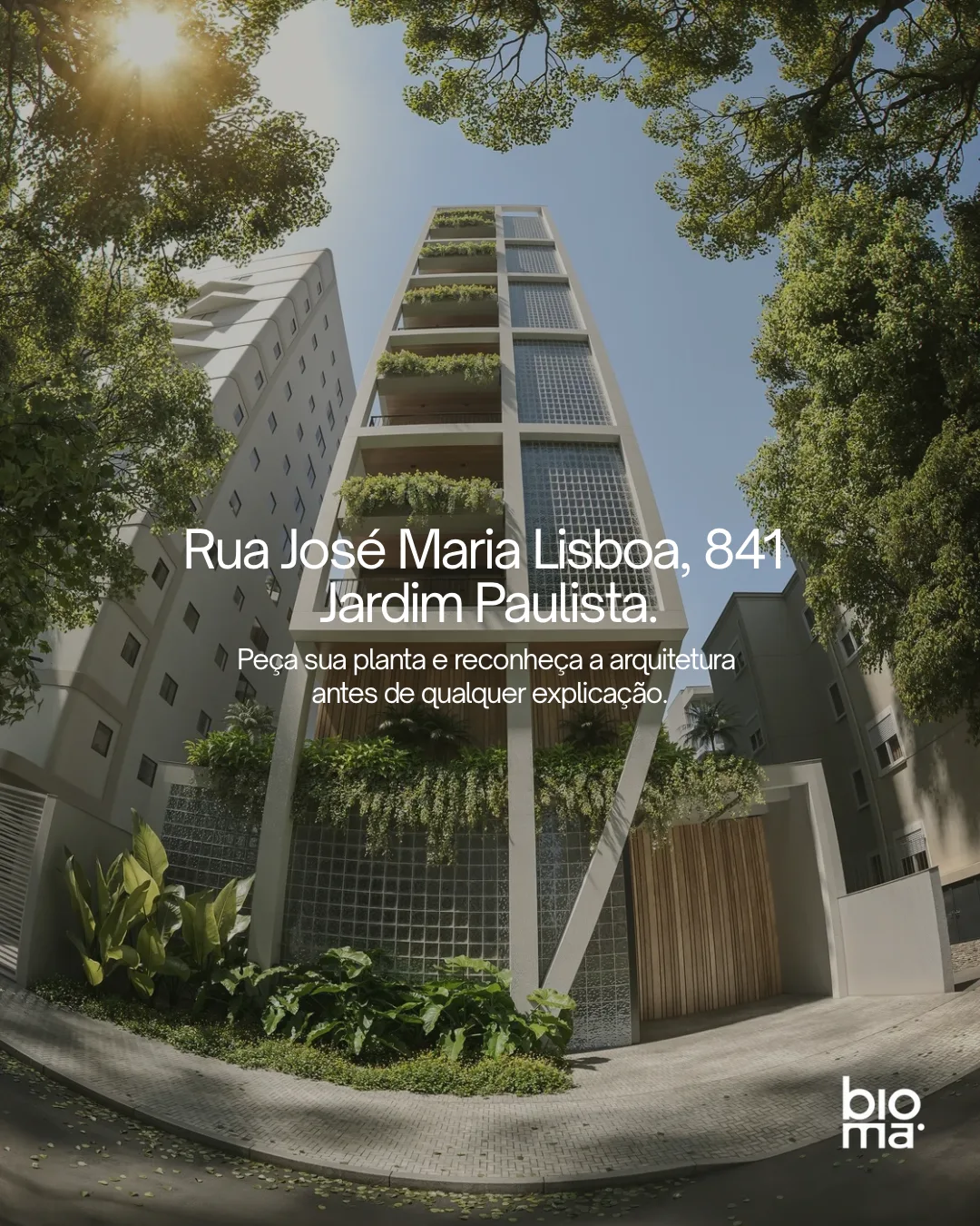 Carrossel Casa Vertical Jardins, chamada final